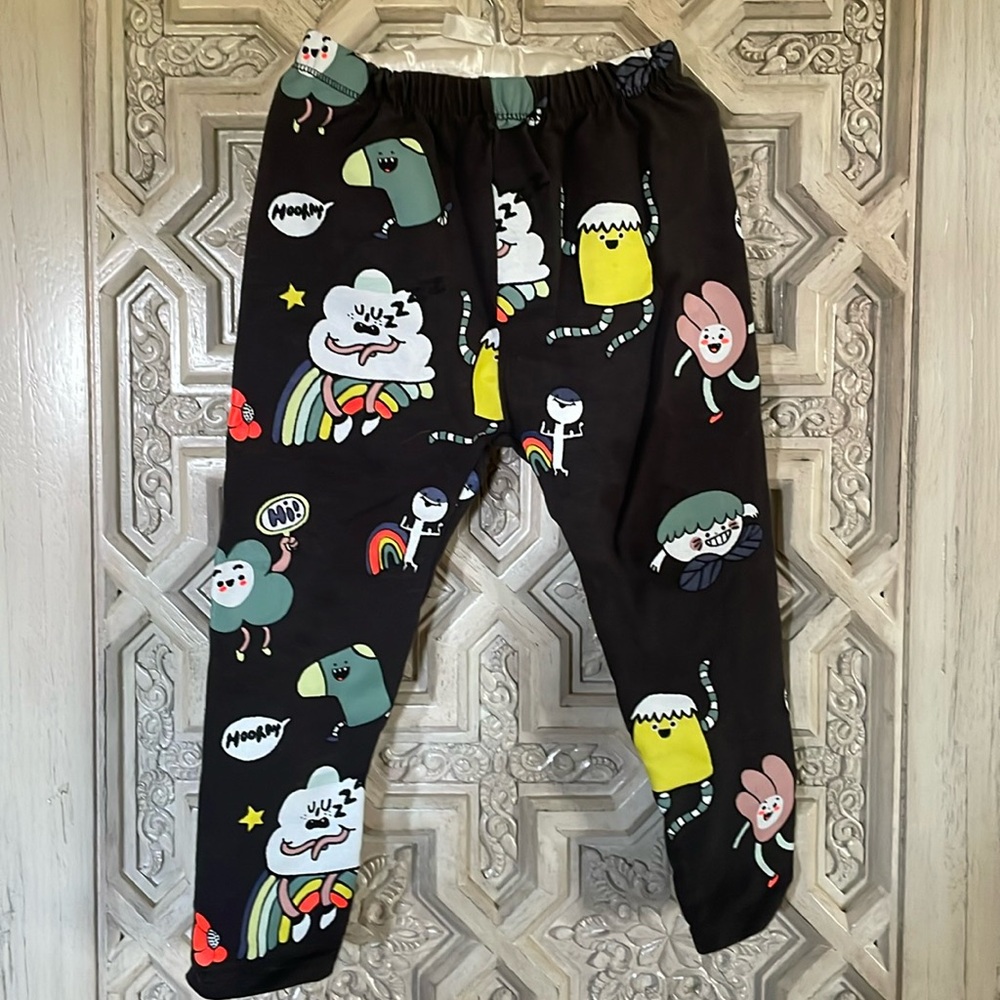 Zara Kids Cartoon Print Leggings 3-4